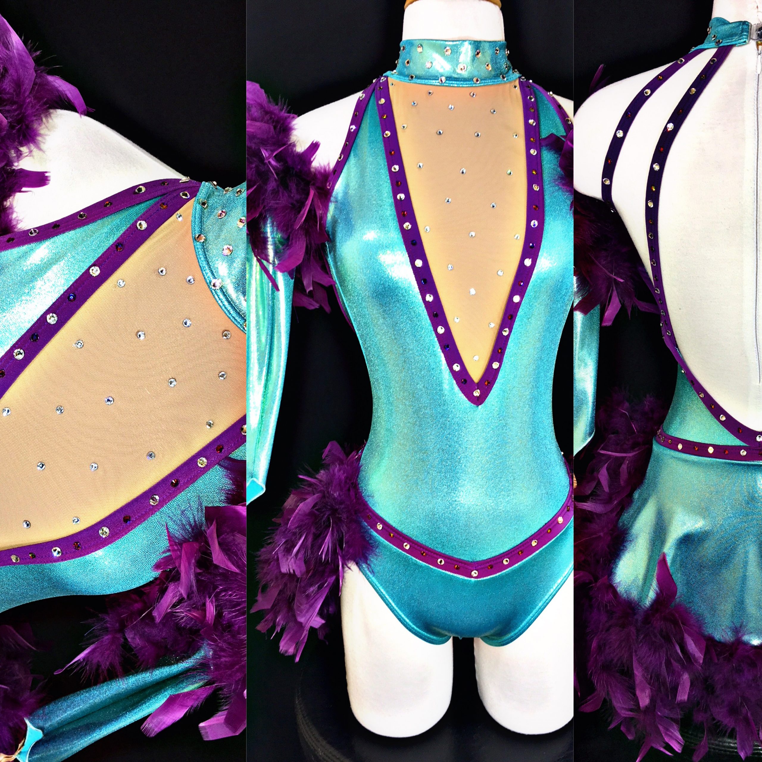 Custom Competition and Recital Dance Costumes D.A. Designs Dancewear