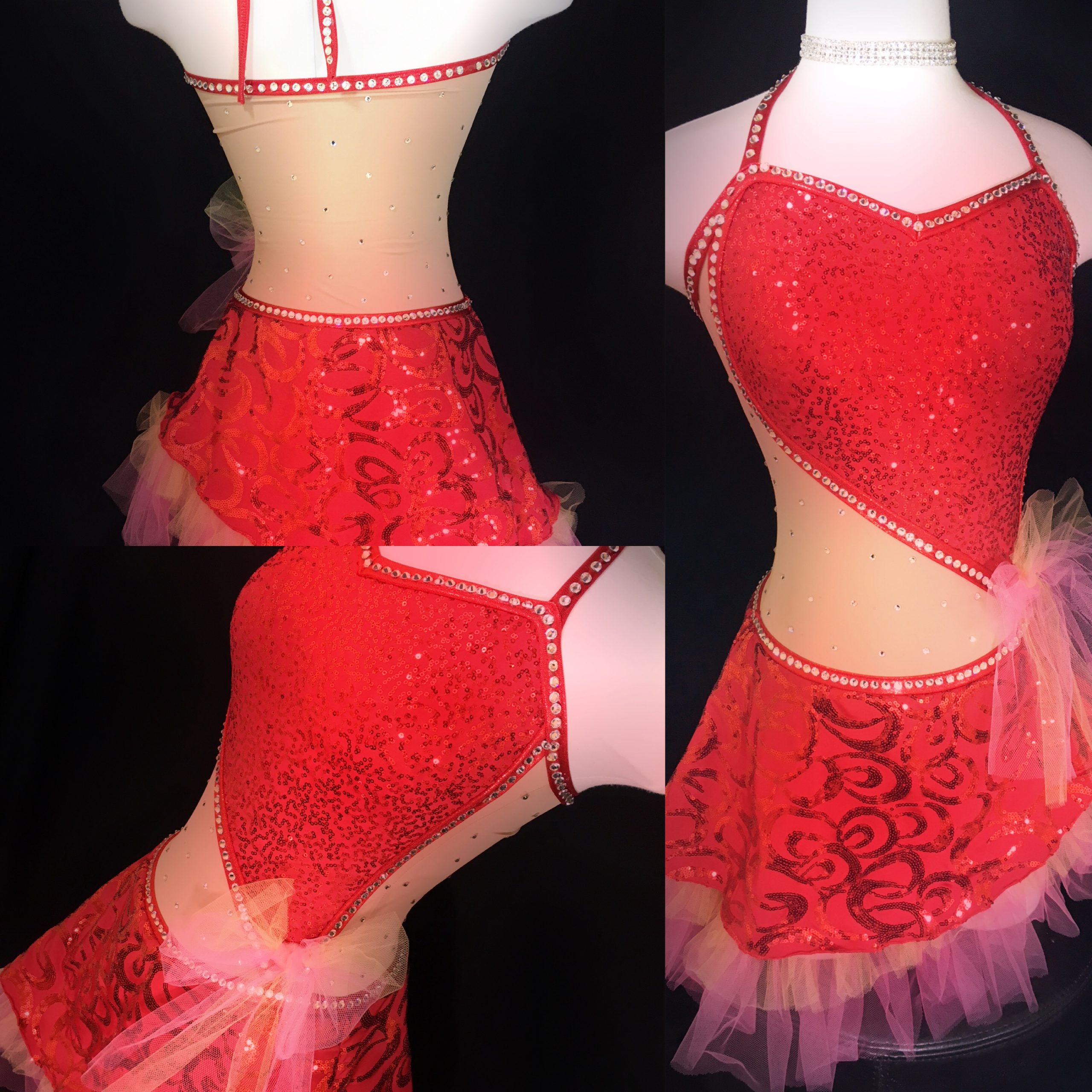 Custom Competition and Recital Dance Costumes D.A. Designs Dancewear